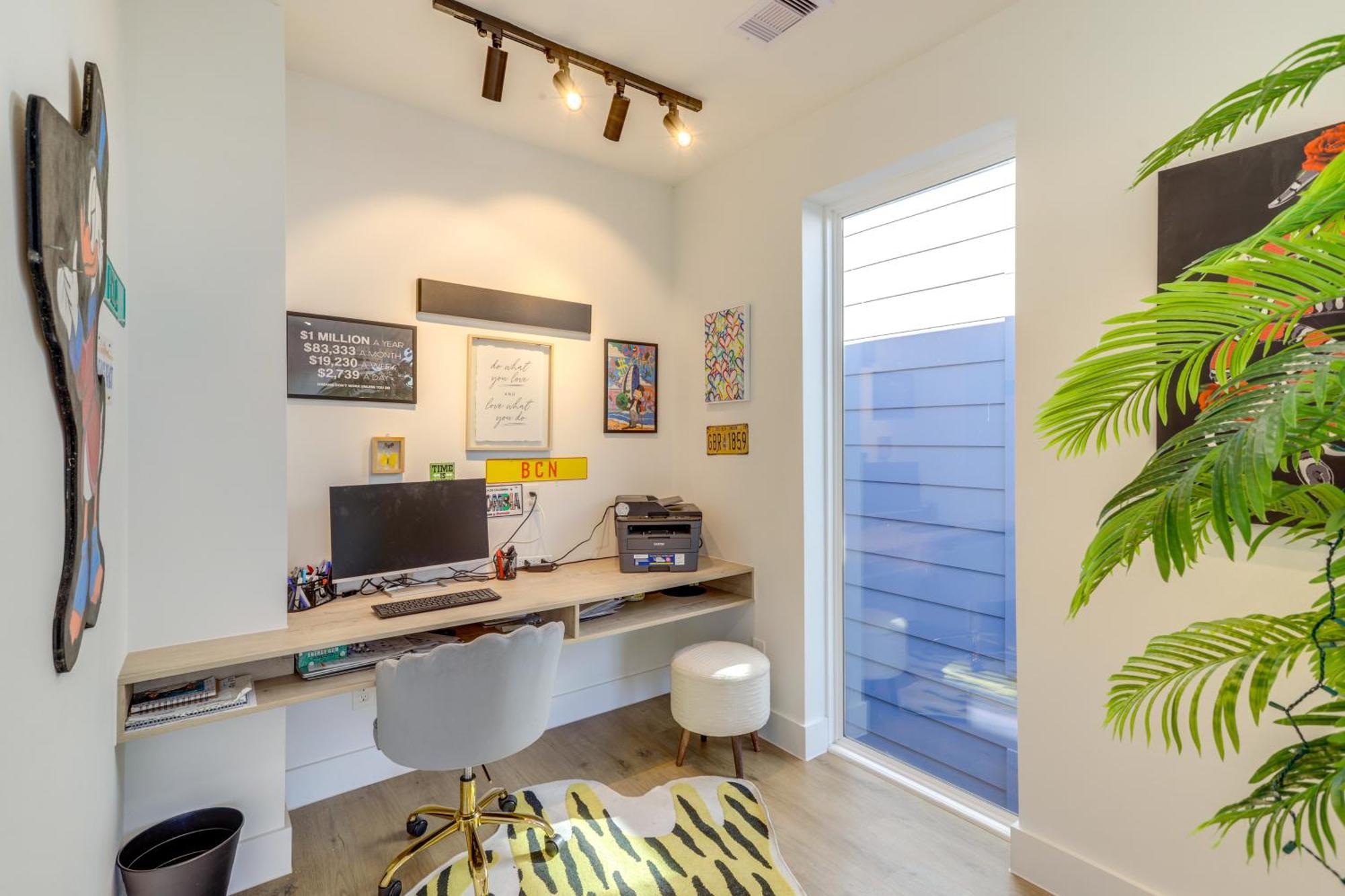 3 Mi To Dtwn Modern Townhome With Yard In ฮูสตัน ภายนอก รูปภาพ