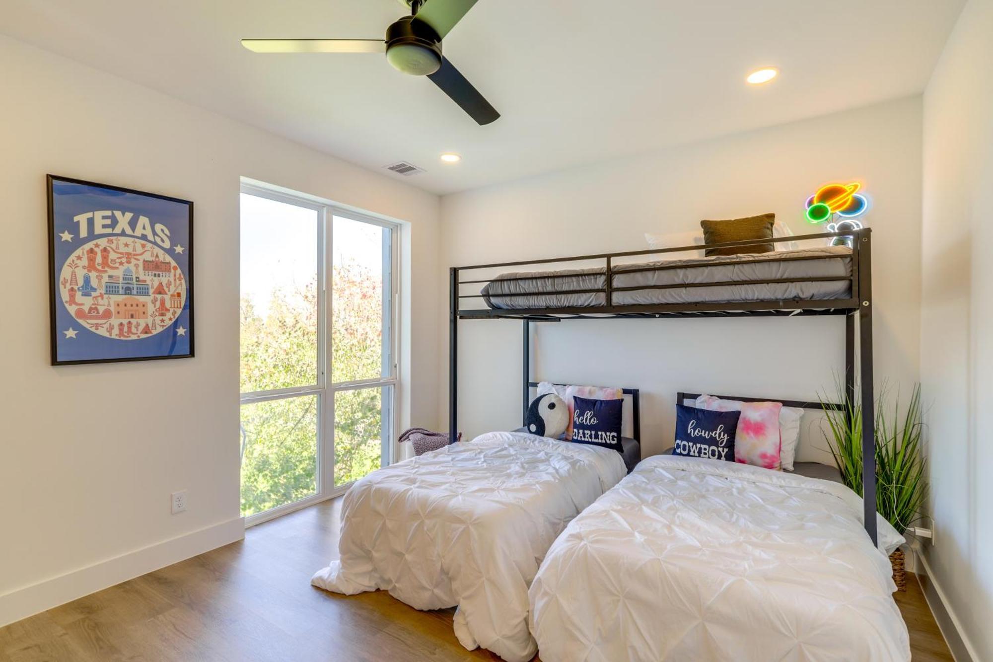 3 Mi To Dtwn Modern Townhome With Yard In ฮูสตัน ภายนอก รูปภาพ