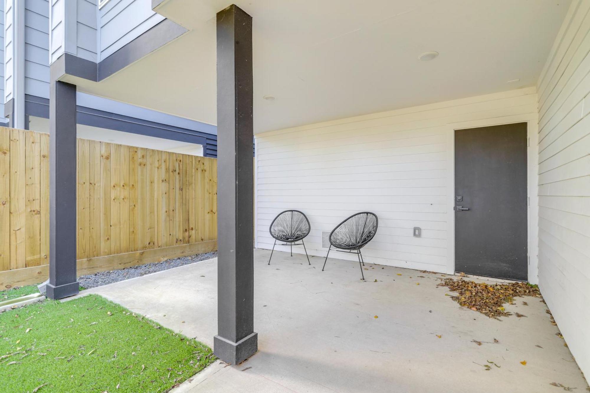 3 Mi To Dtwn Modern Townhome With Yard In ฮูสตัน ภายนอก รูปภาพ