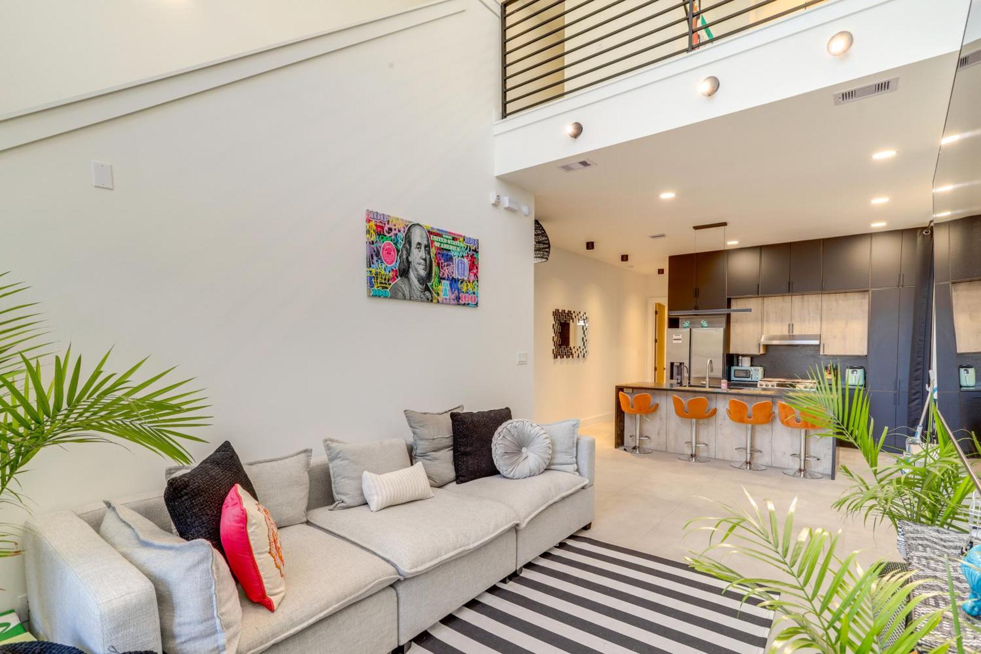 3 Mi To Dtwn Modern Townhome With Yard In ฮูสตัน ภายนอก รูปภาพ