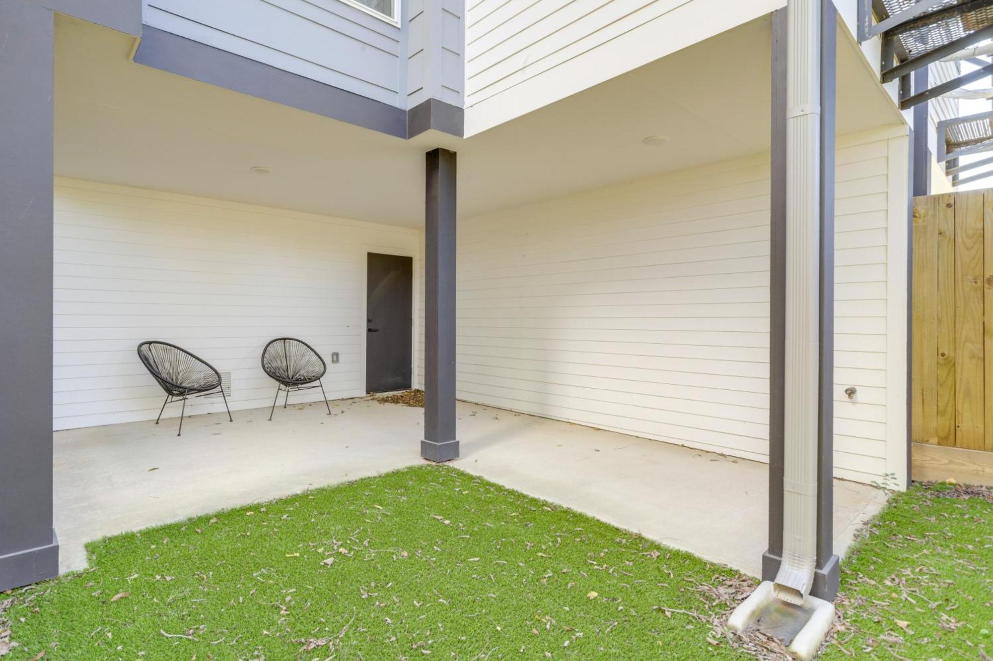 3 Mi To Dtwn Modern Townhome With Yard In ฮูสตัน ภายนอก รูปภาพ